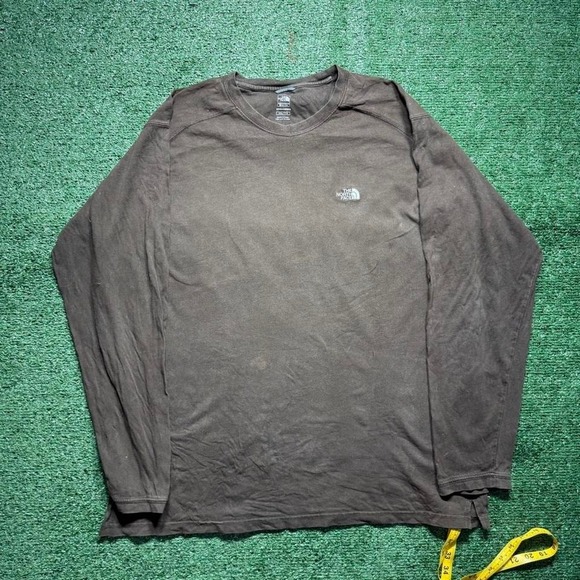 Faded brown The North Face Long Sleeve Tee - XXL - Picture 1 of 8